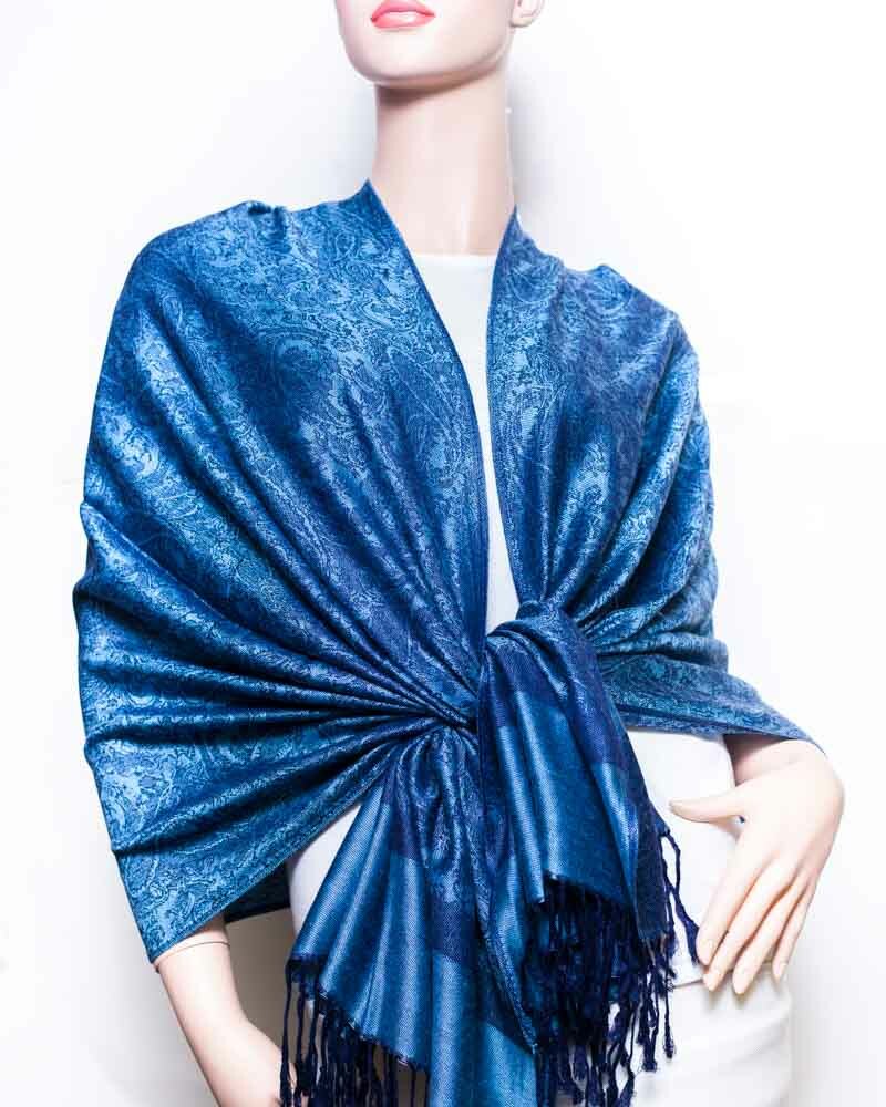 Jacquard Paisley Pashmina Shawl / Wrap / scarves 52 colors us wholesaler