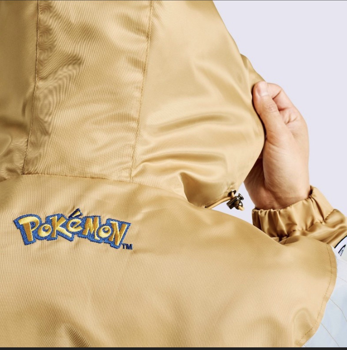 🔥Pokemon x Target Starter Pullover Jacket Gold JOHTO Region Size XXL ✅Preorder✅