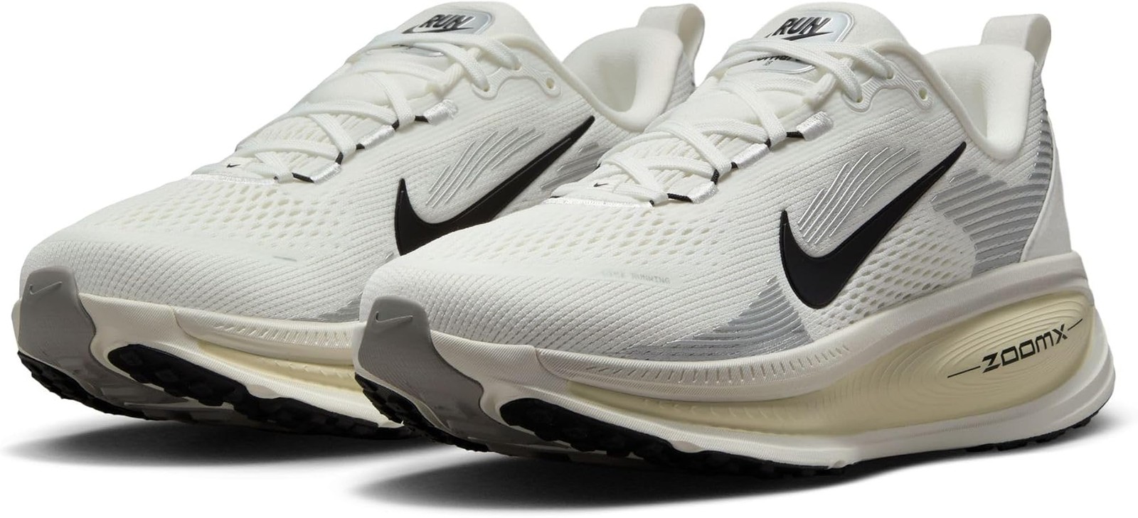 Nike Womens Vomero 18 – Summit White/Coconut Milk/Coconut Milk/Black – 8.5