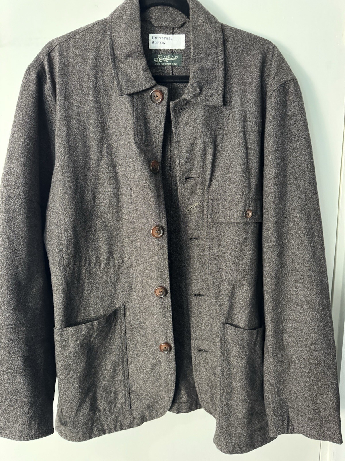 Universal Works Men’s Gray Work Jacket XL
