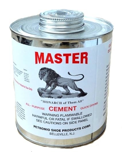 Master All Purpose Cement Shoe Repair Glue – 4 Oz