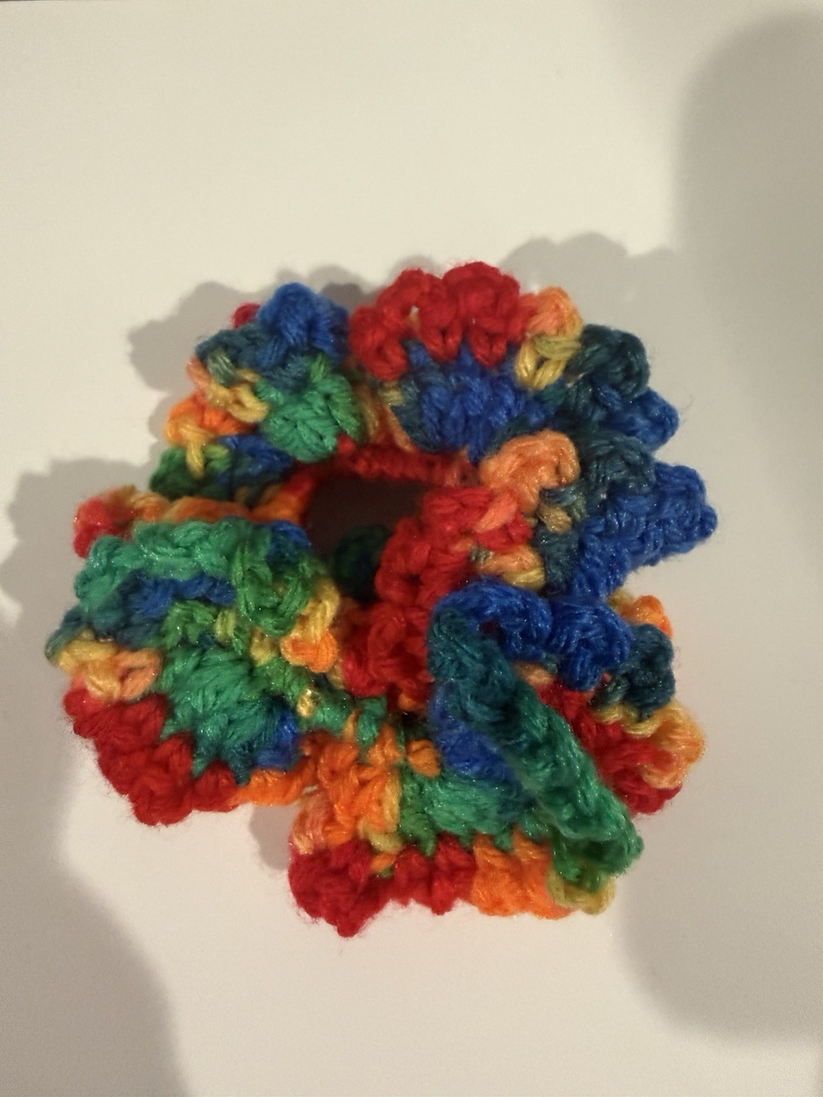 Crochet Handmade Hair Scrunchie New