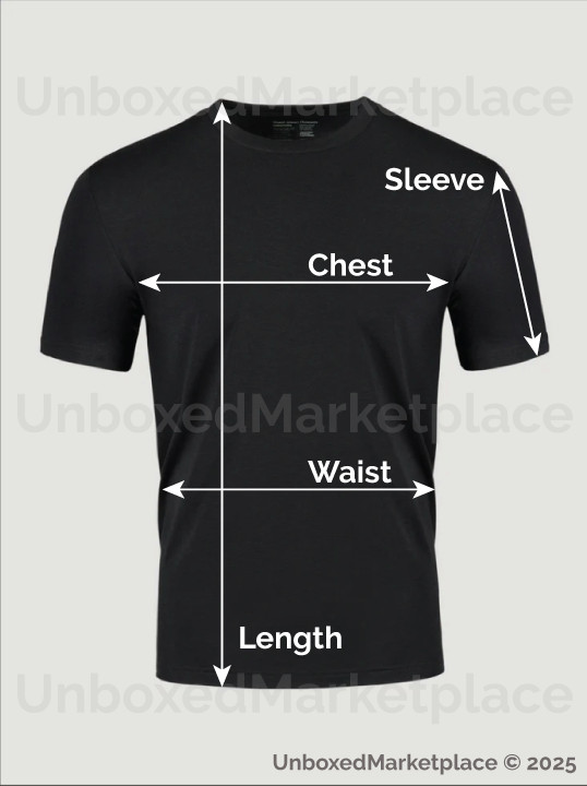 Fresh Clean Threads – Super Soft – Premium T-Shirts – Tees – M/L/XL/XXL – Black