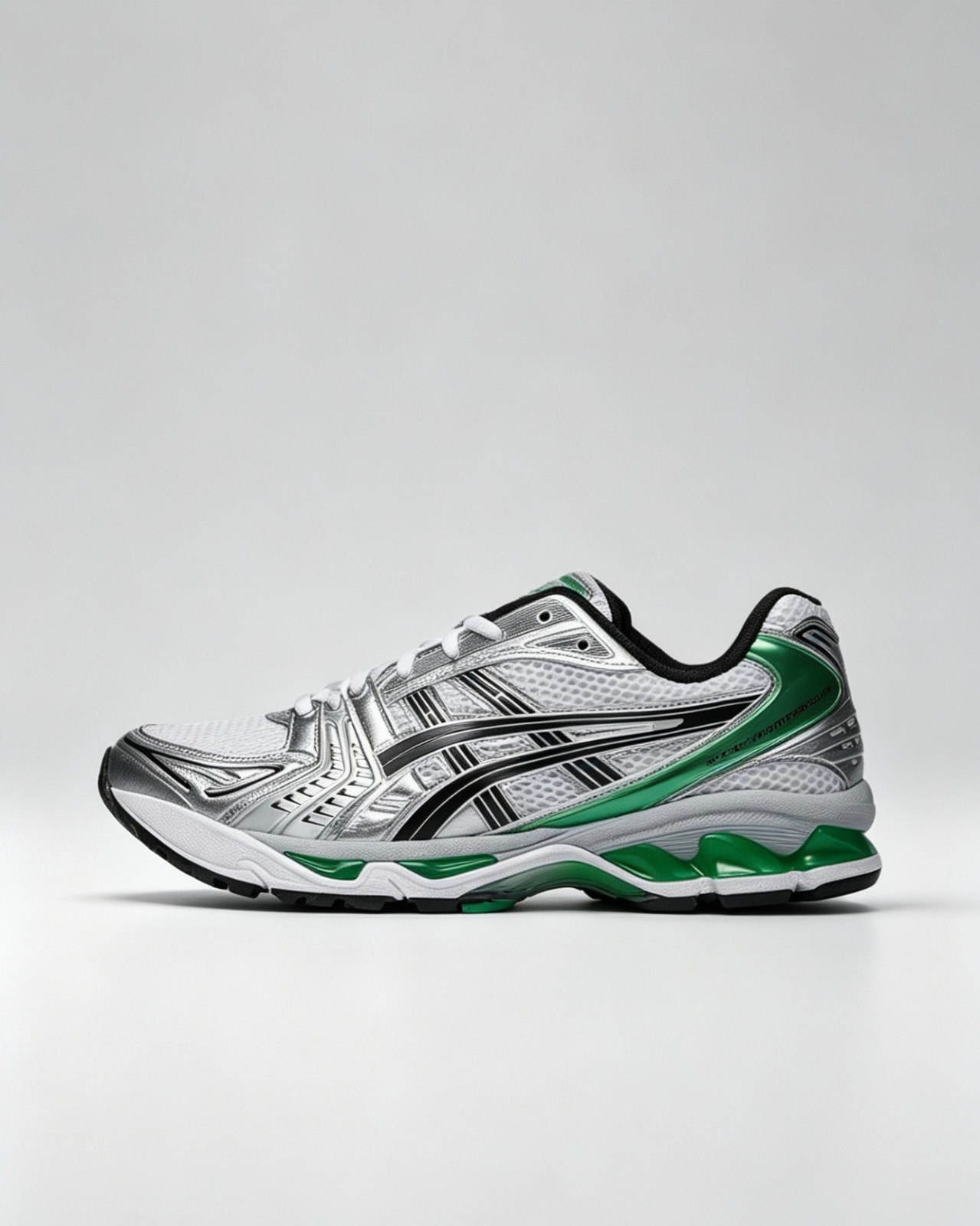ASICS GEL-Kayano 14 1201A019-110 White Malachite Green Unisex Casual Sport Sneak