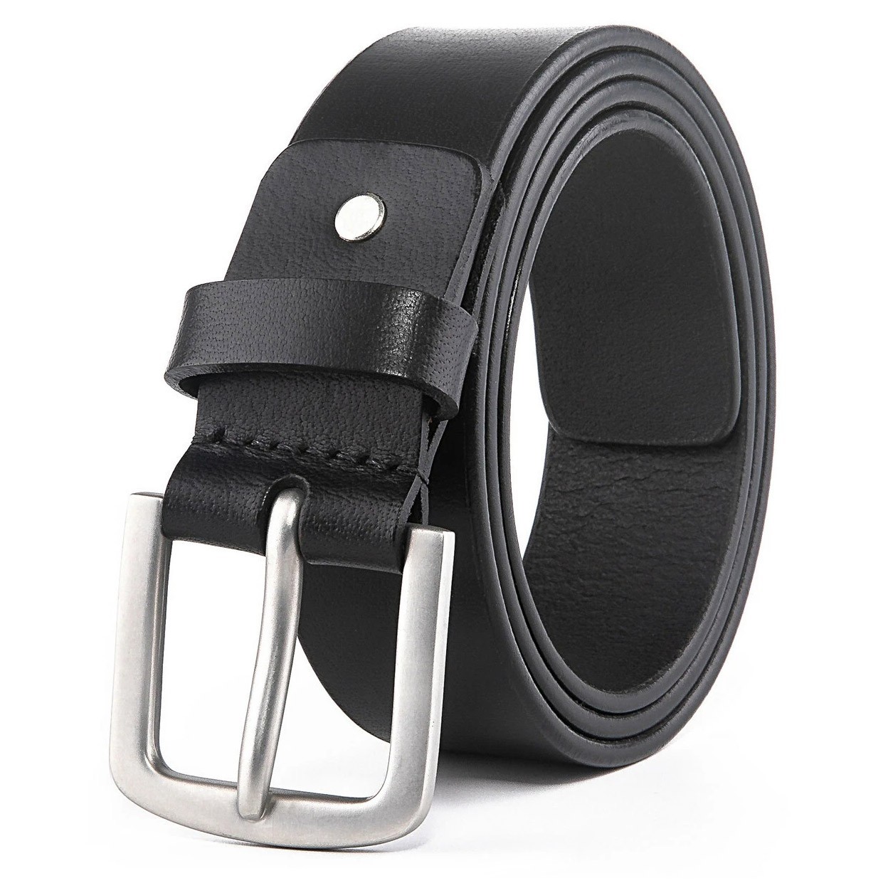Men’s belts Full Grain Genuine Leather Casual Dress Jeans Belts for Men