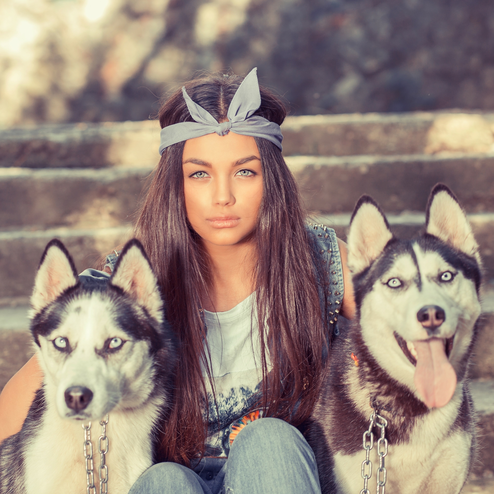 Solid 100% Cotton Unisex Bandana