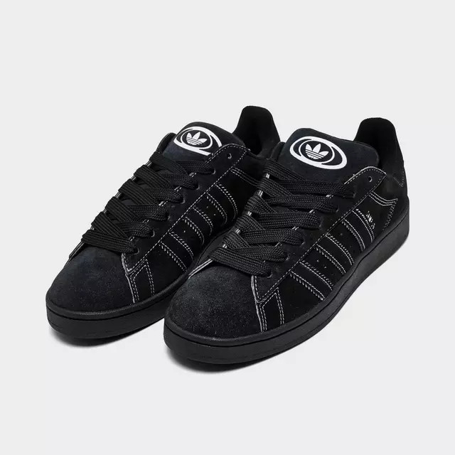 Adidas Campus 00s Core Black White Stitching Men’s Sports Sneaker JP9424