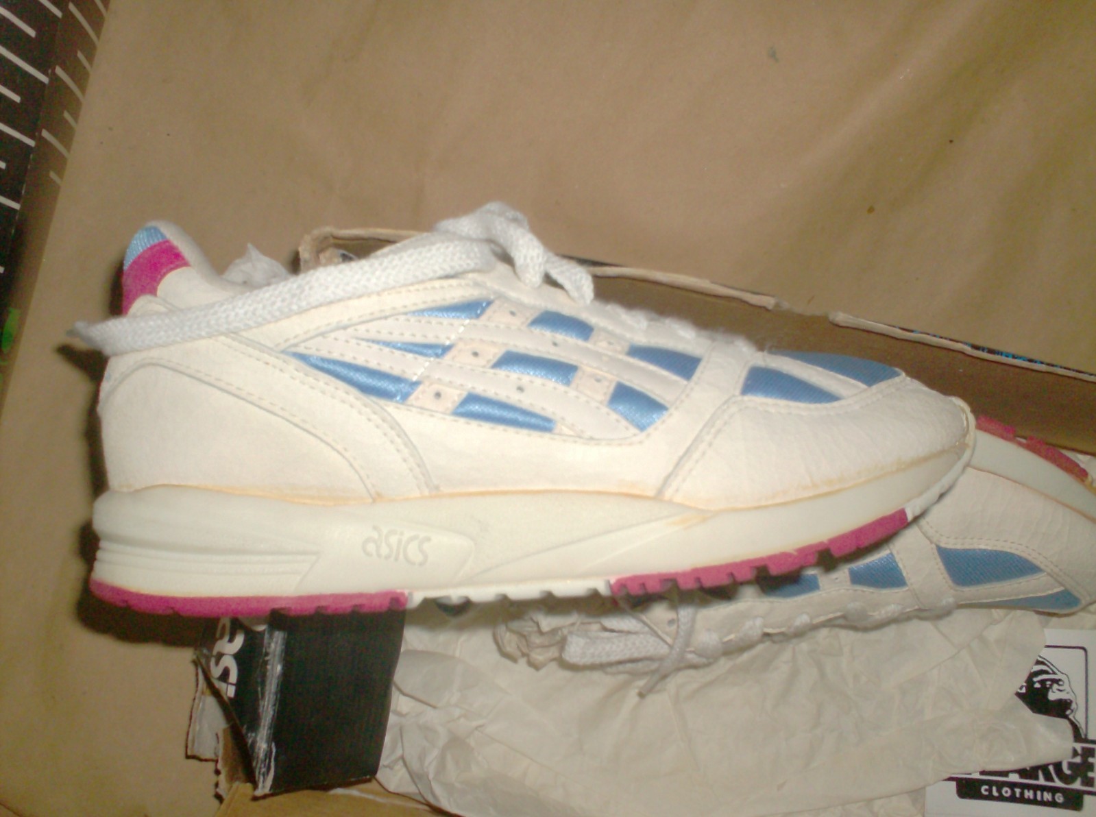 vintage asics shoes 1990´s syntar womens 8.5 us