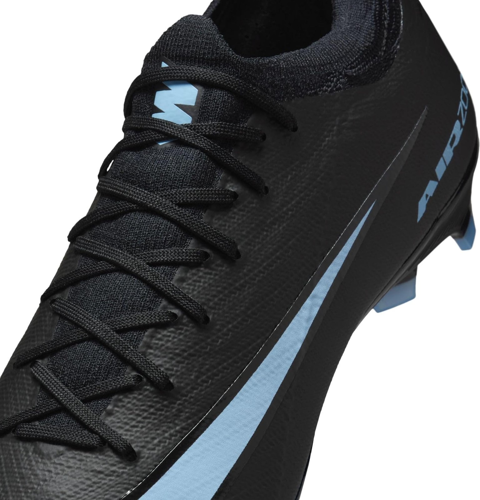 Nike Mercurial Vapor 16 Pro Firm-Ground Low-Top Soccer Cleats (Black/Ice Blue) S