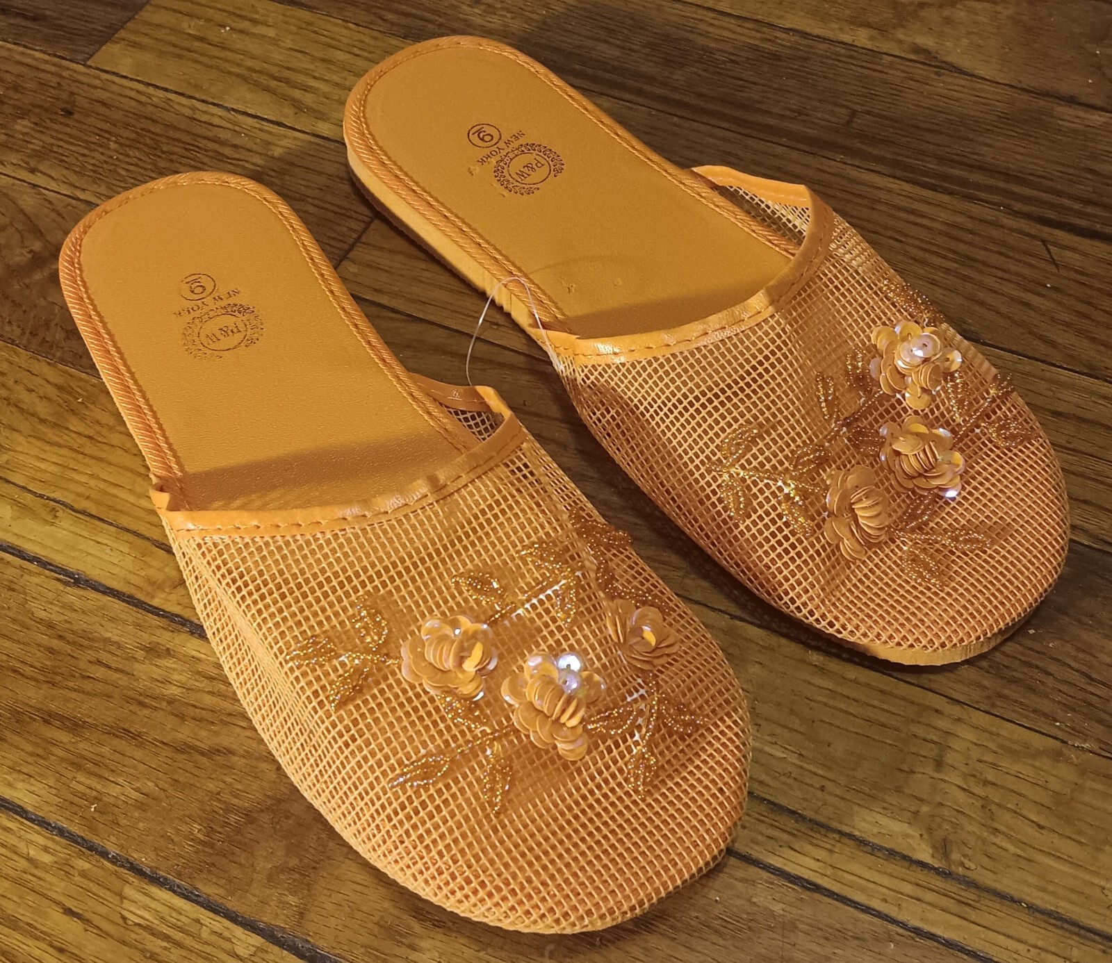 New Women’s Mesh Sequin Comfort Slippers in 13 Colors
