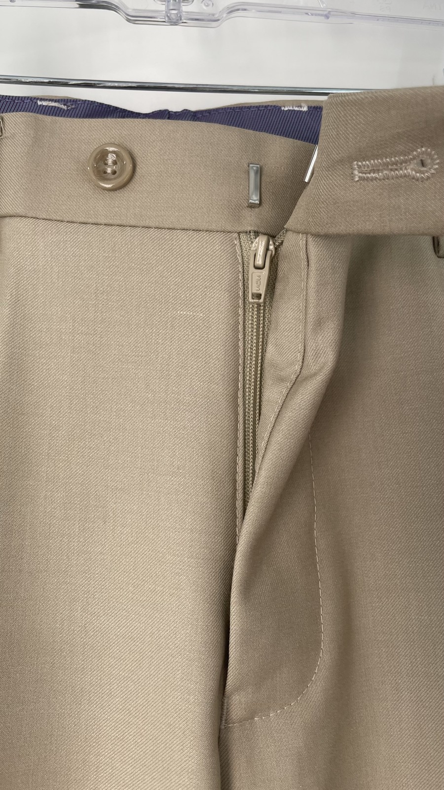 Capitano Men 3 Piece Suit Beige Size 40R/W34 Sydney Slim Fit Single Breasted