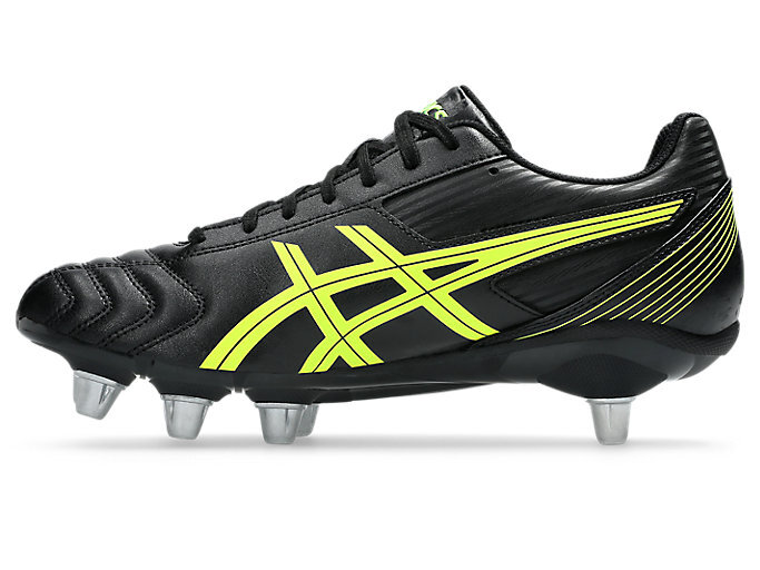 ASICS Rugby Shoes LETHAL TACKLE WIDE 1111A263.001 Black / Safety Yellow