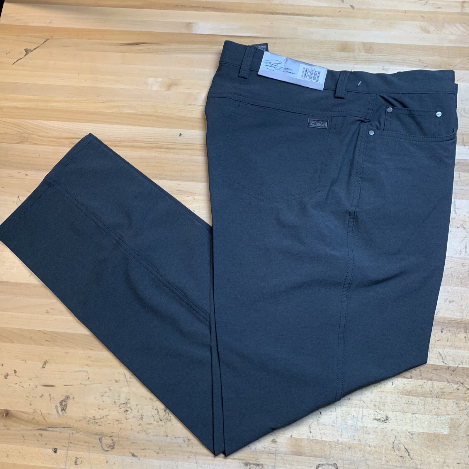 Greg Norman Men’s Ultimate 5-Pocket Clubhouse Golf Pants ML75 Variety Sizes