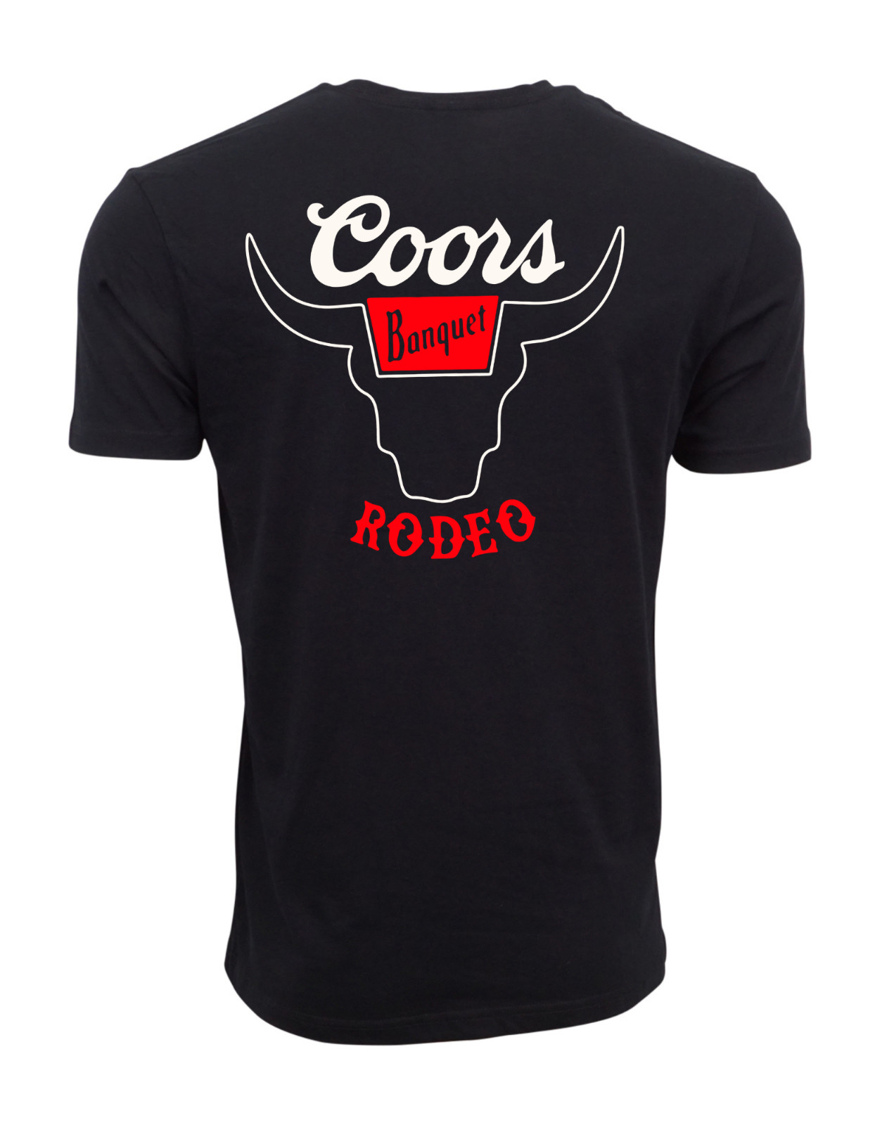 COORS BANQUET BLACK BULL T SHIRT