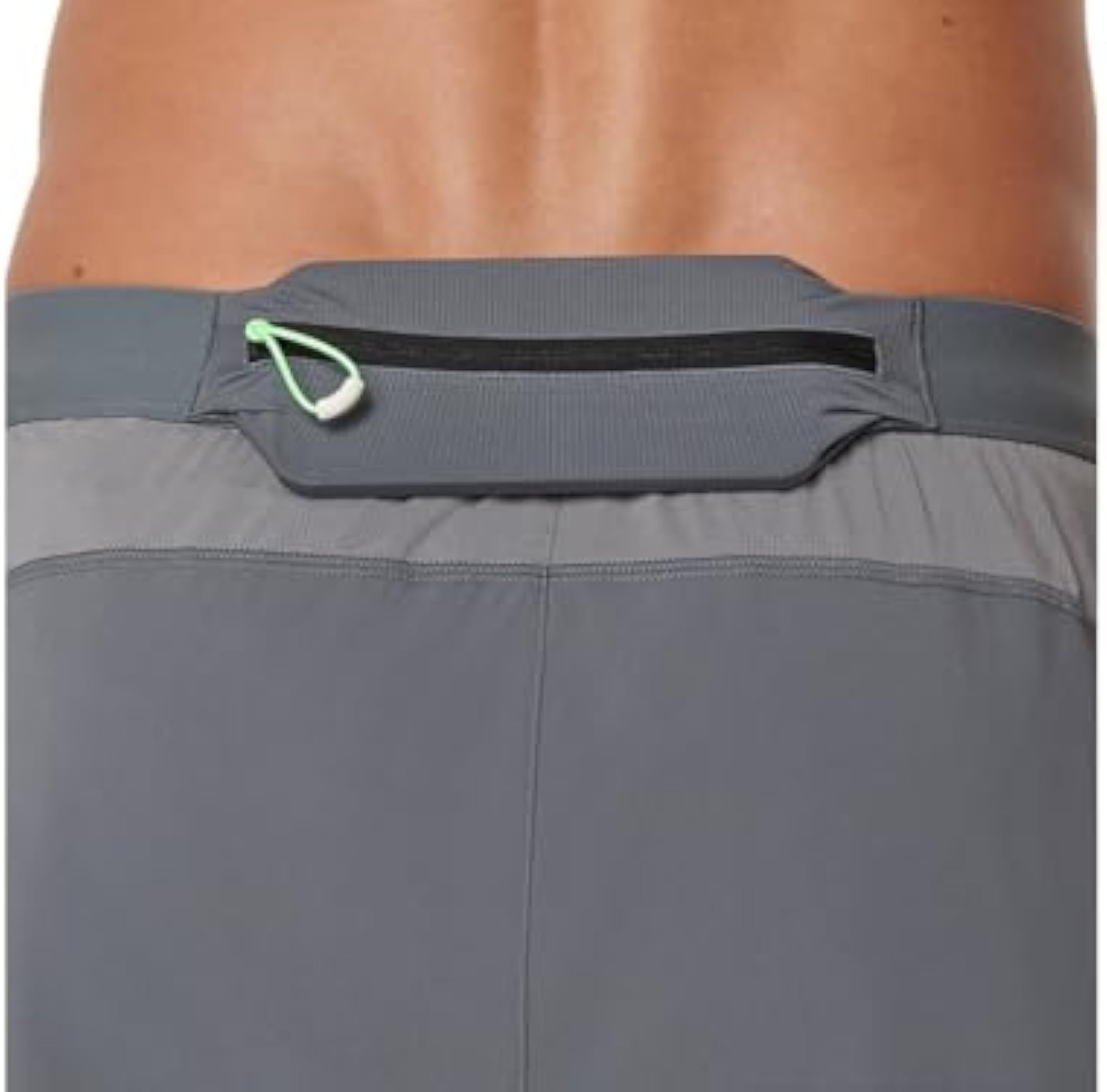 ASICS Men’s Road 5IN Short Running Apparel, L, Clay Grey/Steel Grey/Illuminate G