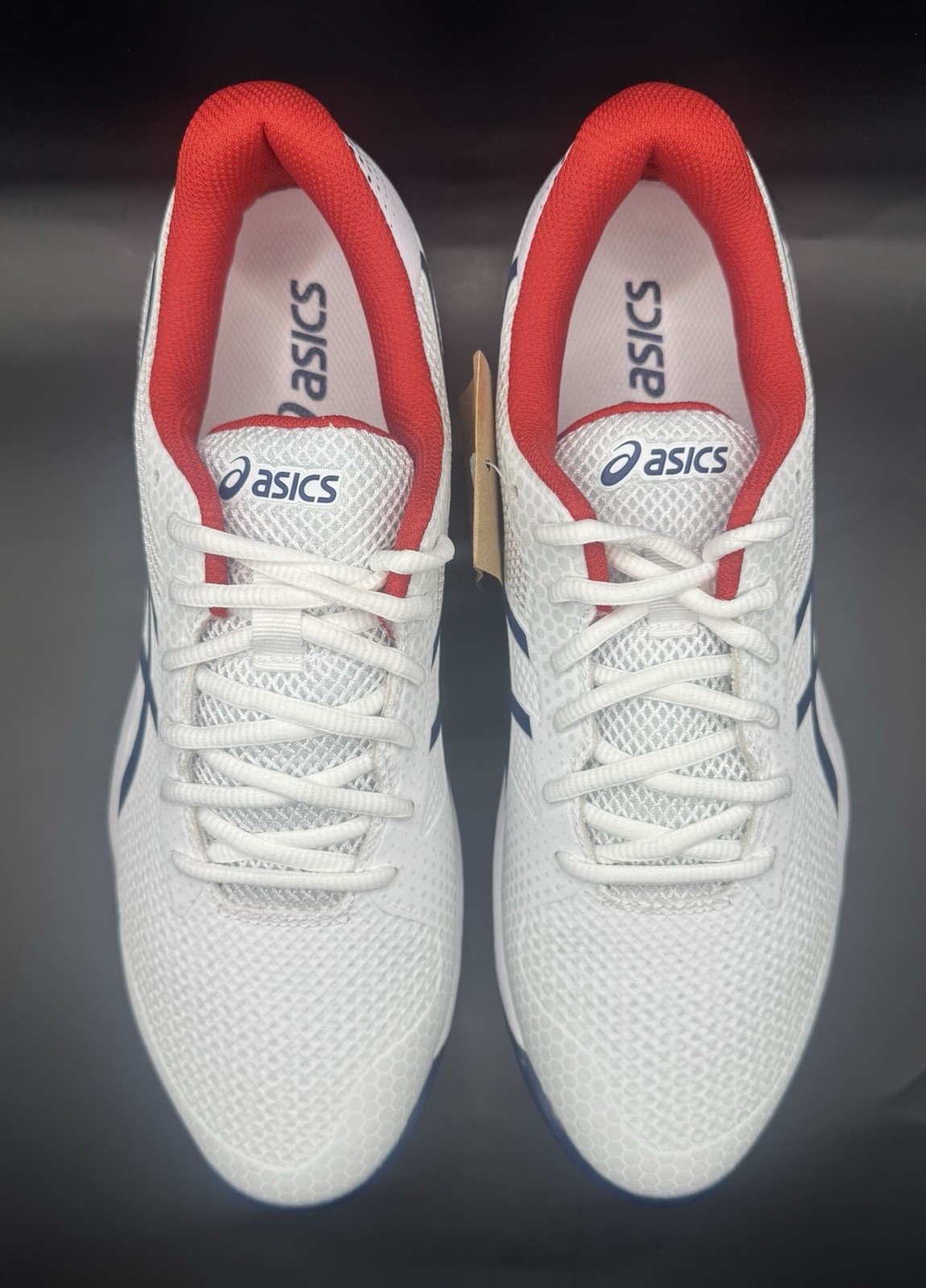 Asics Men’s Gel-Game 9 Pickleball Shoes White/Night Sky (1041A416-100)