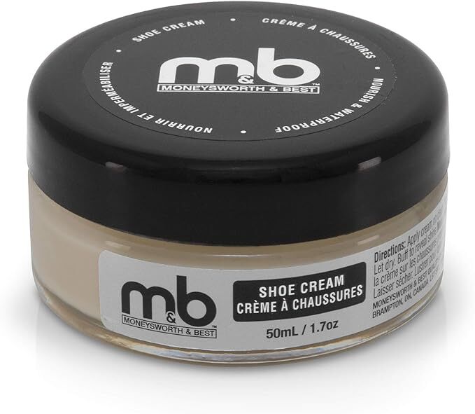 Moneysworth Best Boot & Shoe Cream Polish – 1.7 oz 50 ml (All Colors )