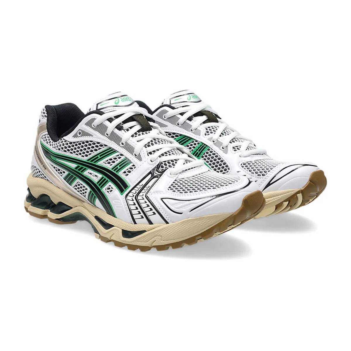 ASICS Gel-Kayano 14 White Hinoki Beige 1203A740-103 Mens New