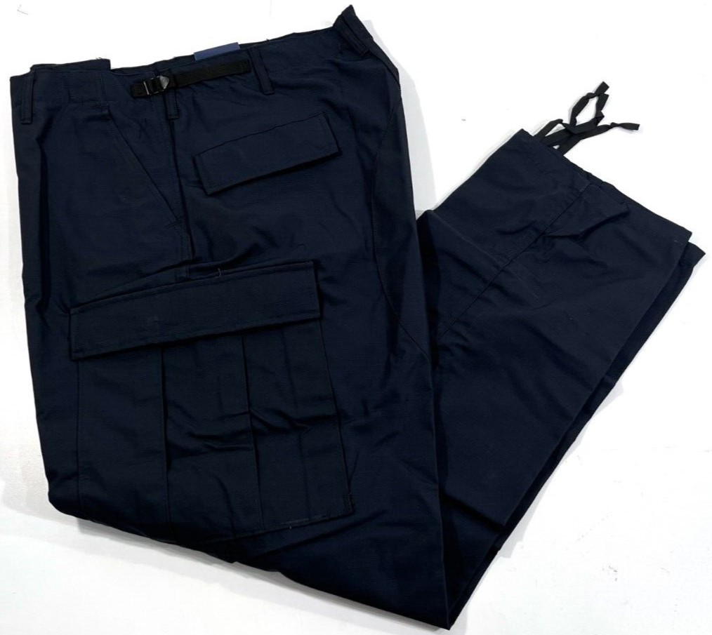 NEW XL MENS PROPPER F5205 ZIP FLY BATTLE RIP CARGO PANTS LAPD NAVY XL REGULAR