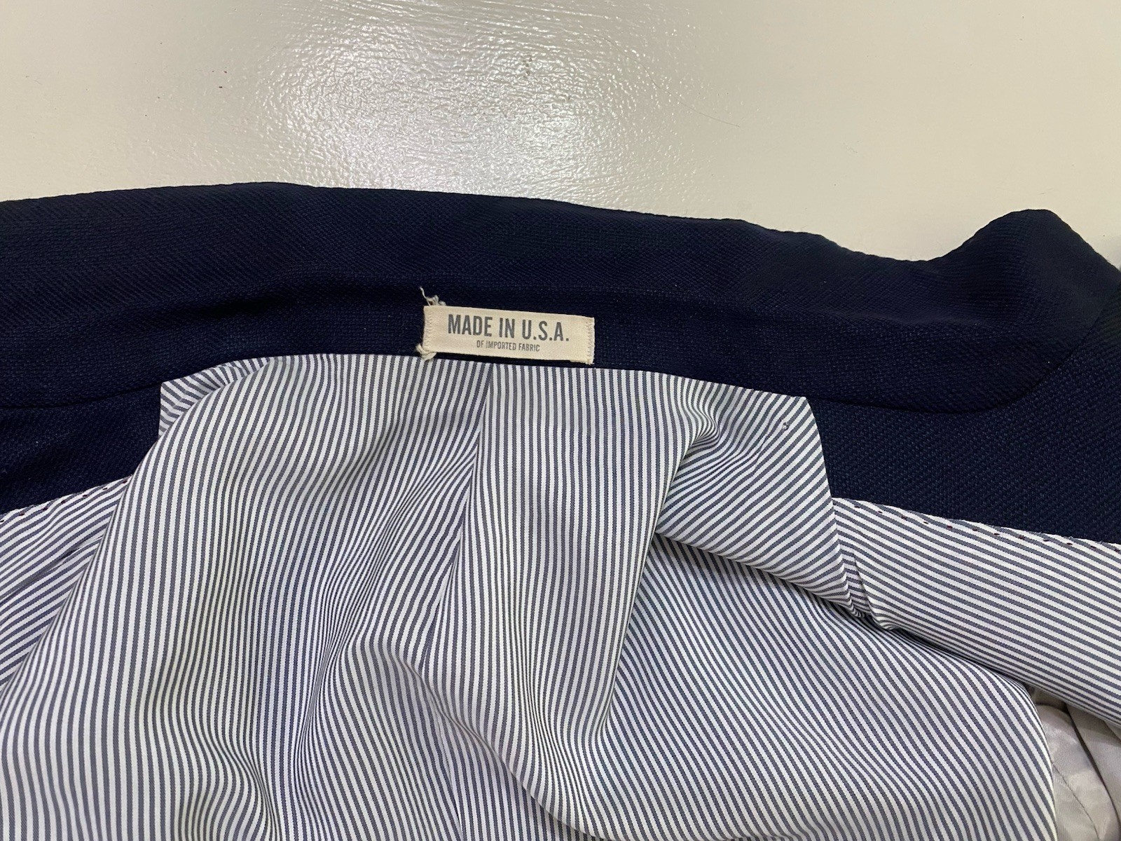 Men’s Todd Snyder Mayfair Fit 100% Wool Two Button Sport Coat Size 44L Worn Once