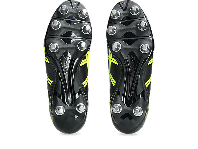 ASICS Rugby Shoes LETHAL TACKLE WIDE 1111A263.001 Black / Safety Yellow