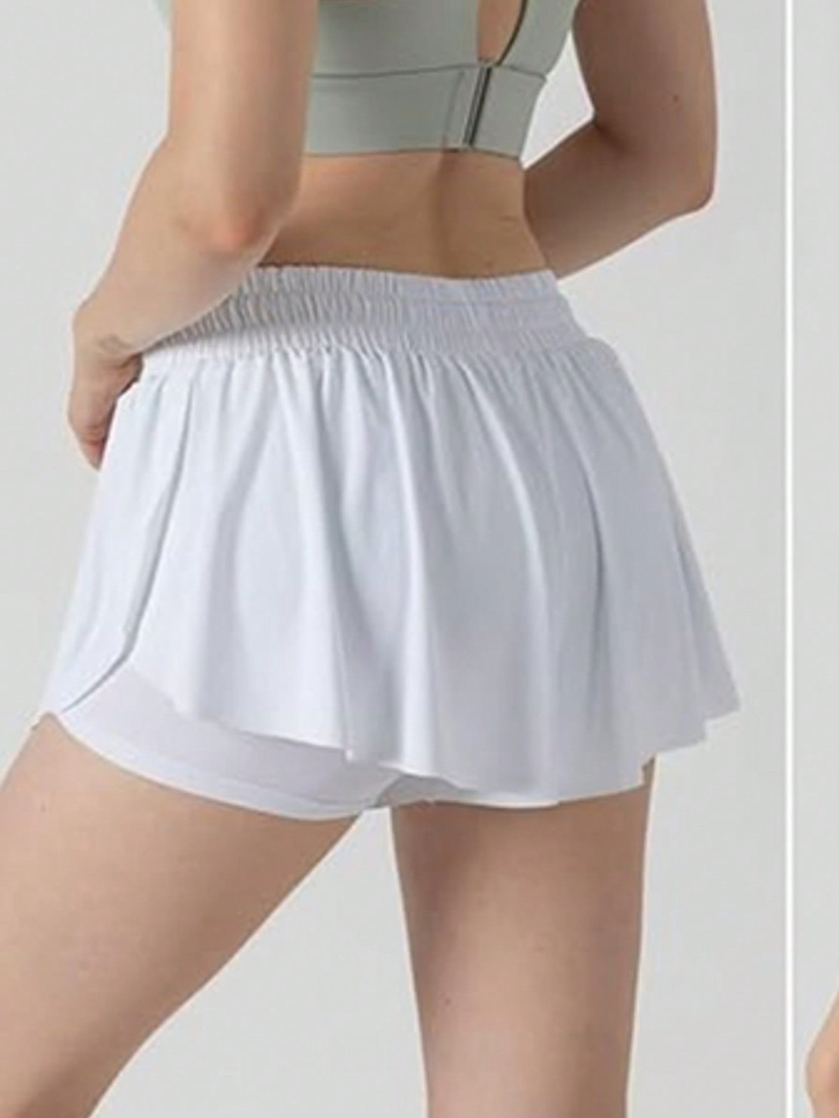 “SALE” Flowy Butterfly High Waisted Athletic Shorts For Women Yoga Gym Tennis