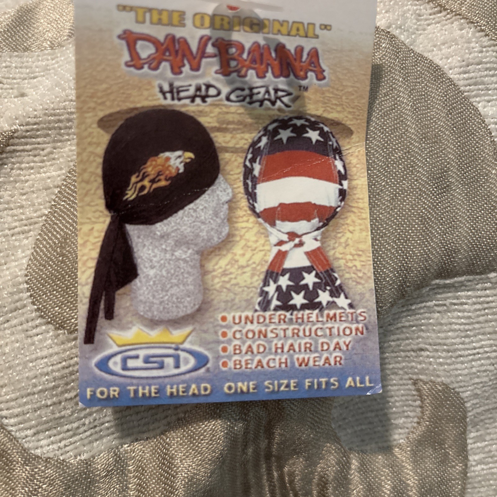 Cincinnati Bengals Du-Rag Bandanna Biker “WHO DEY”