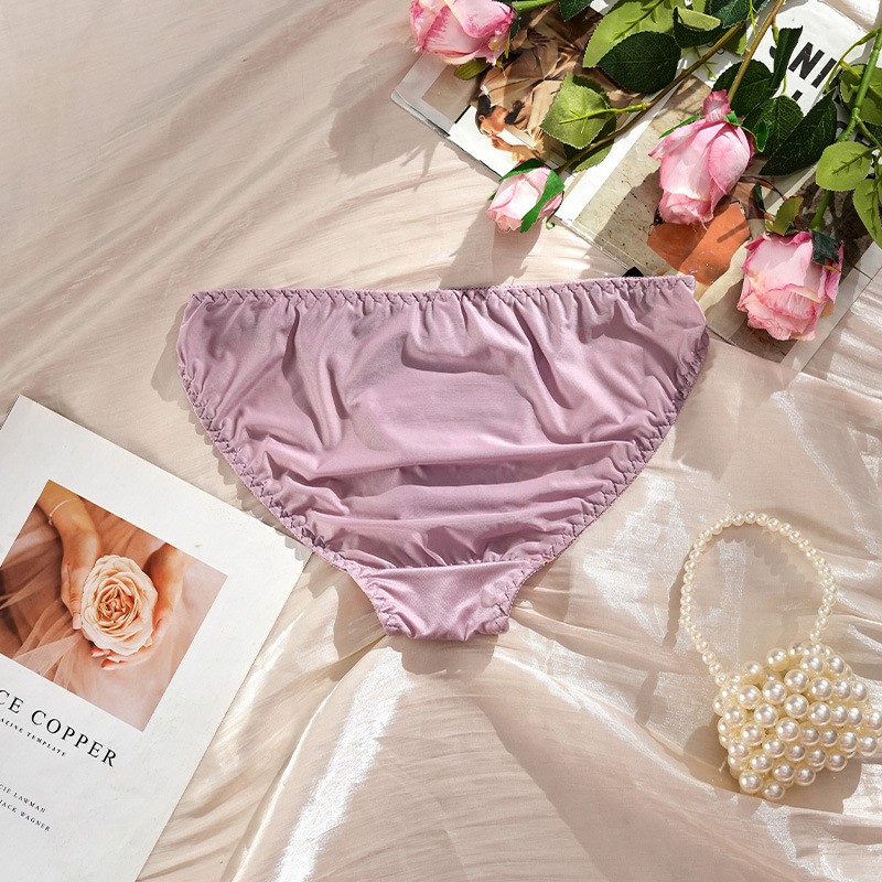 6 Pack Lot Sexy Womens Satin Panties Bikinis Briefs Underwear Ladies Lingeries