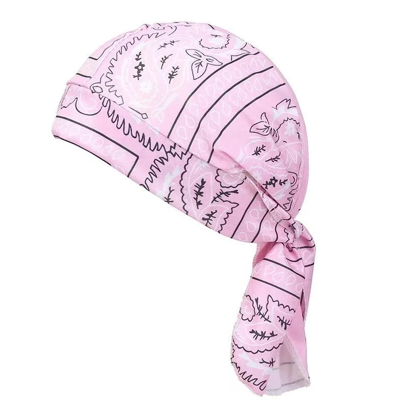 Elastic Motorcycle Wrap Biker Du Bandana Paisley Doo Rag Head Skull Cap Durag