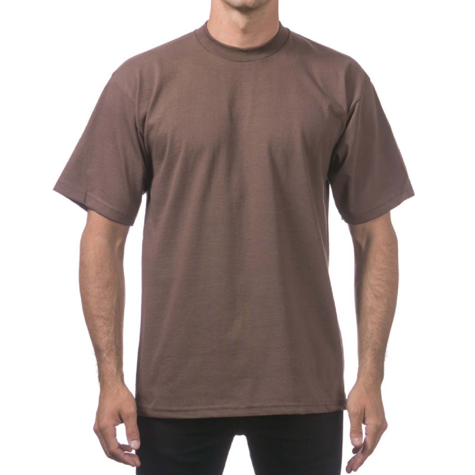 PROCLUB MENS HEAVYWEIGHT SHORT SLEEVE T SHIRTS PRO CLUB CASUAL COTTON TEE SHIRT