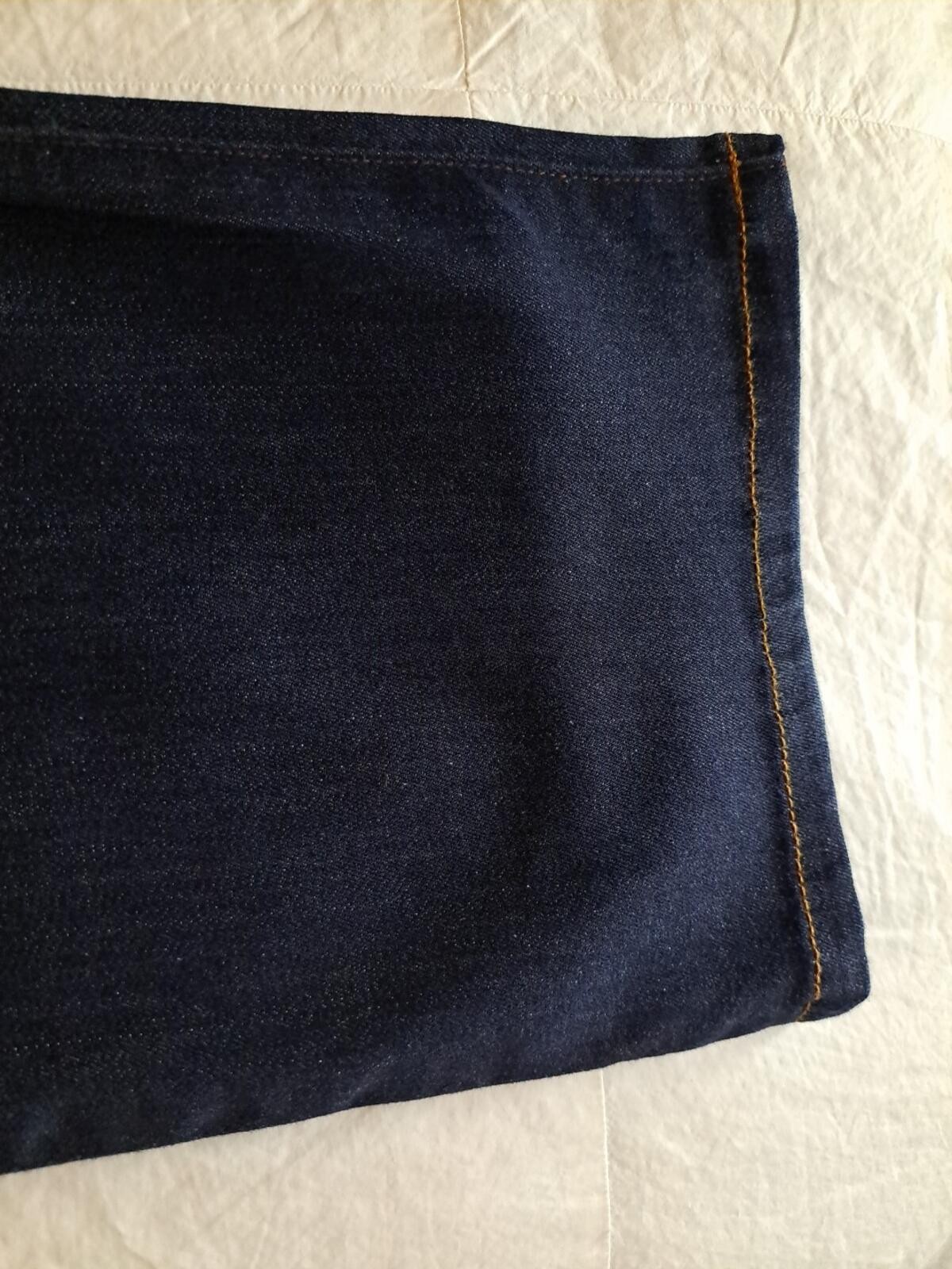 Eileen Fisher Organic Cotton Straight Ankle Jean Size 12 EUC Returns Accepted