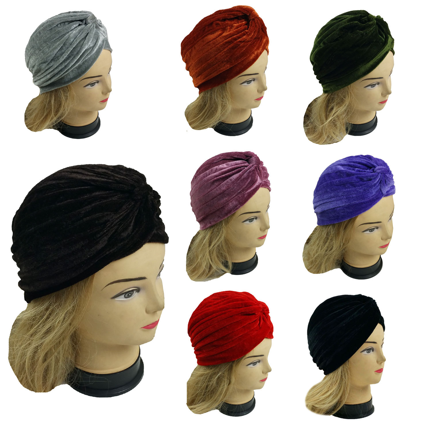 Turbans for Women Chemo Hats Hair Loss Cap Head Wrap Head Turban for Women