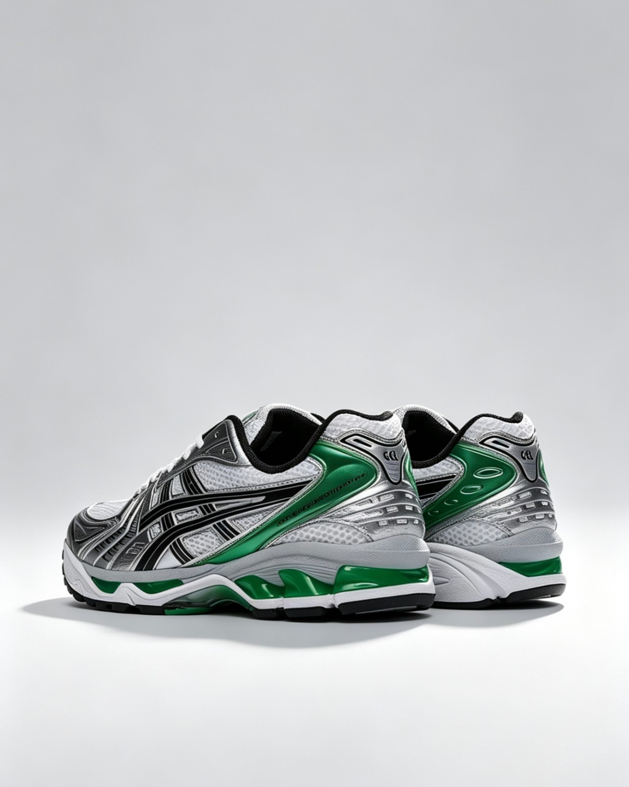 ASICS GEL-Kayano 14 1201A019-110 White Malachite Green Unisex Casual Sport Sneak