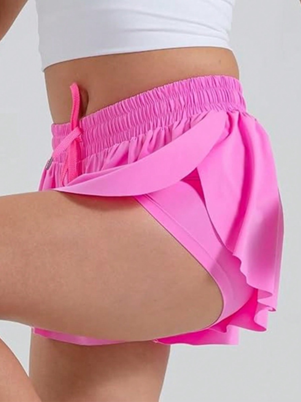 “SALE” Flowy Butterfly High Waisted Athletic Shorts For Women Yoga Gym Tennis