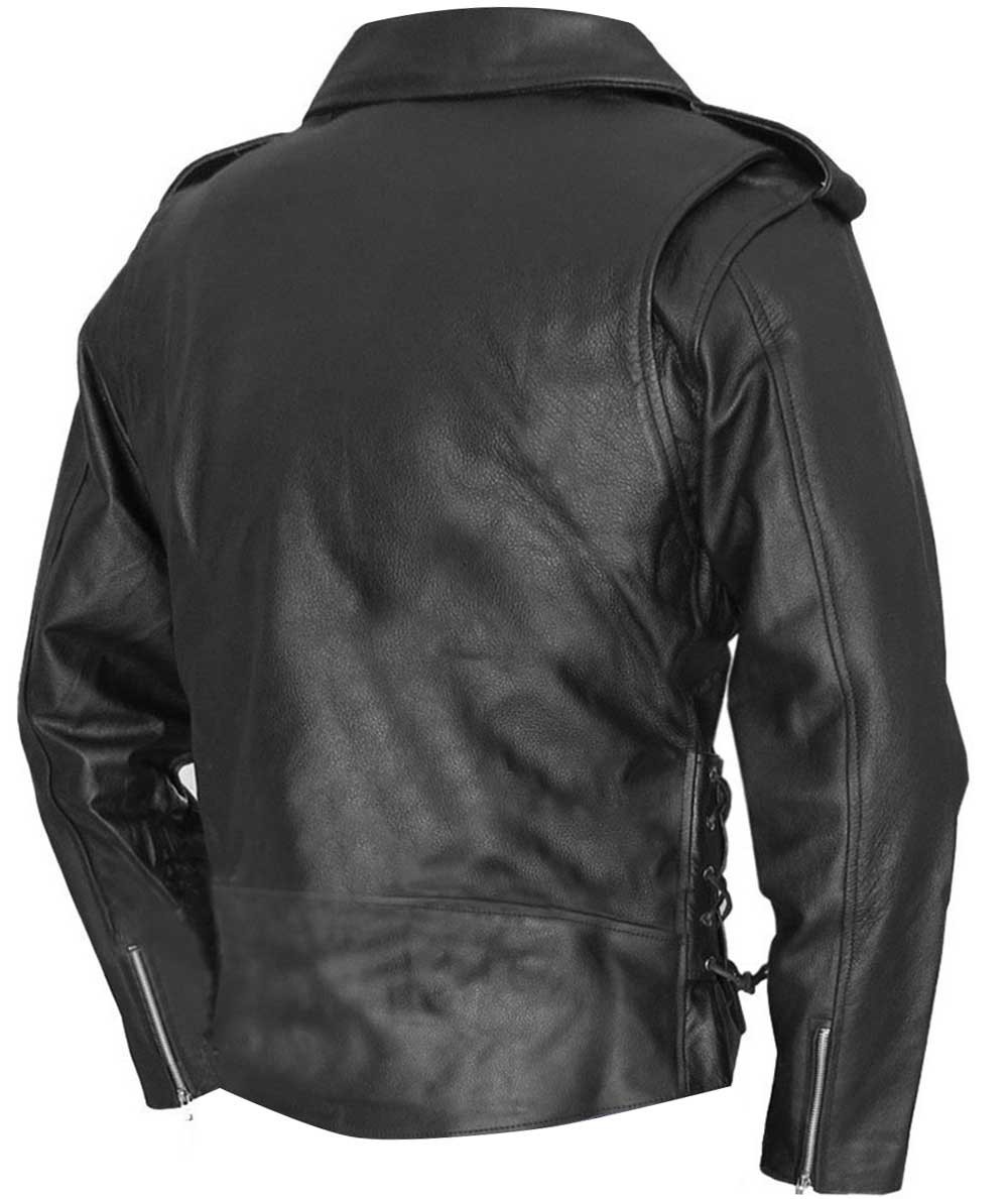 Terminator 2 Judgment Day Movie Inspired Men’s Real Leather Jacket – BIG SALE