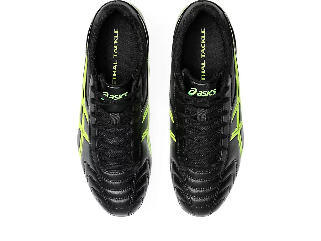 Asics Lethal Tackle Black Safety Yellow 1111A263-001 Men’s Size