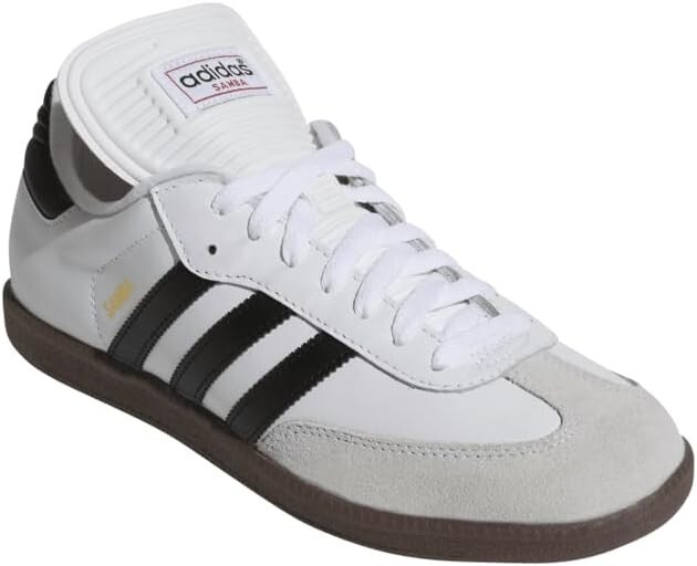 Men’s Adidas Samba Classic – White/Black/White – [772109] – Size 6.5 – 13