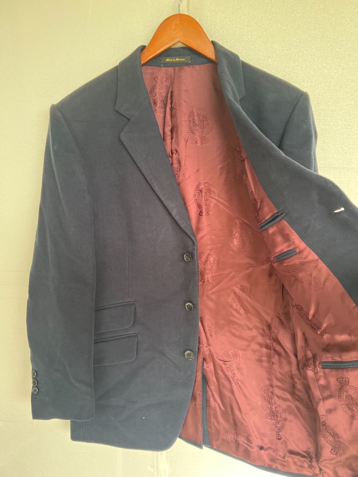 Cordings Men’s Laine Vierge Ticket Pocket Jacket – Navy