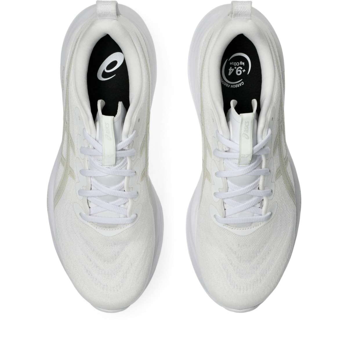 NWT ASICS Men’s Gel-Cumulus 27 Running Shoes, White/Lake Grey, Size 12