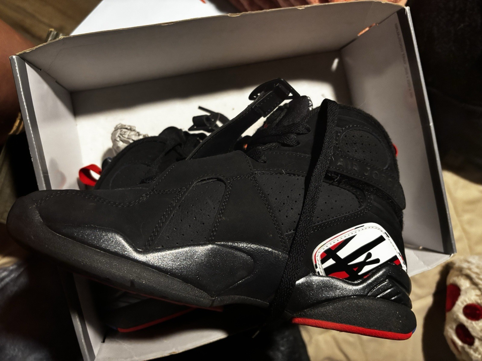 Air Jordan 8 Retro Playoff 2023 Black/True Red/White 3053810062 5.5 Size