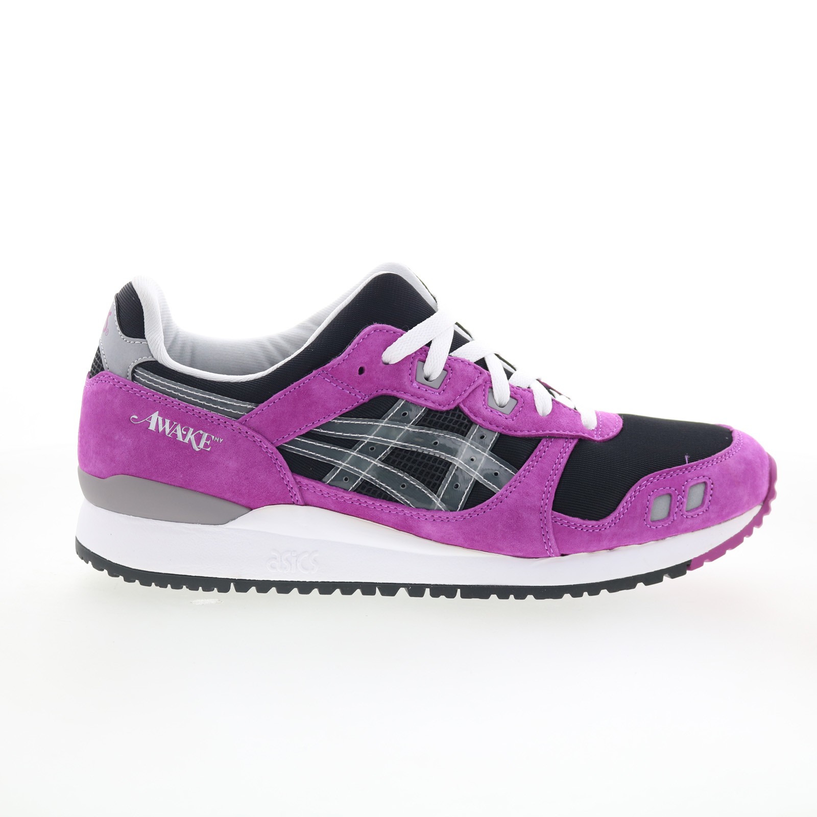Asics Gel-Lyte III OG X Awake NY Mens Black Lifestyle Sneakers Shoes