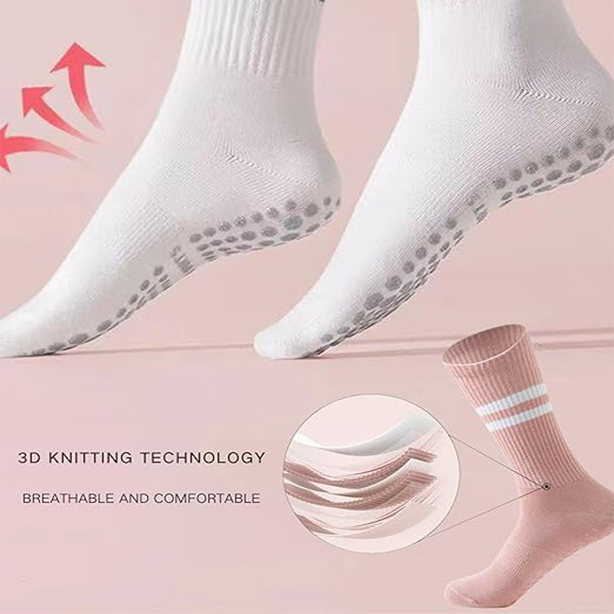 Lot 1-4 Pairs Mens Womens Ankle/Quarter Crew Yoga Sport Casual Cotton Socks US