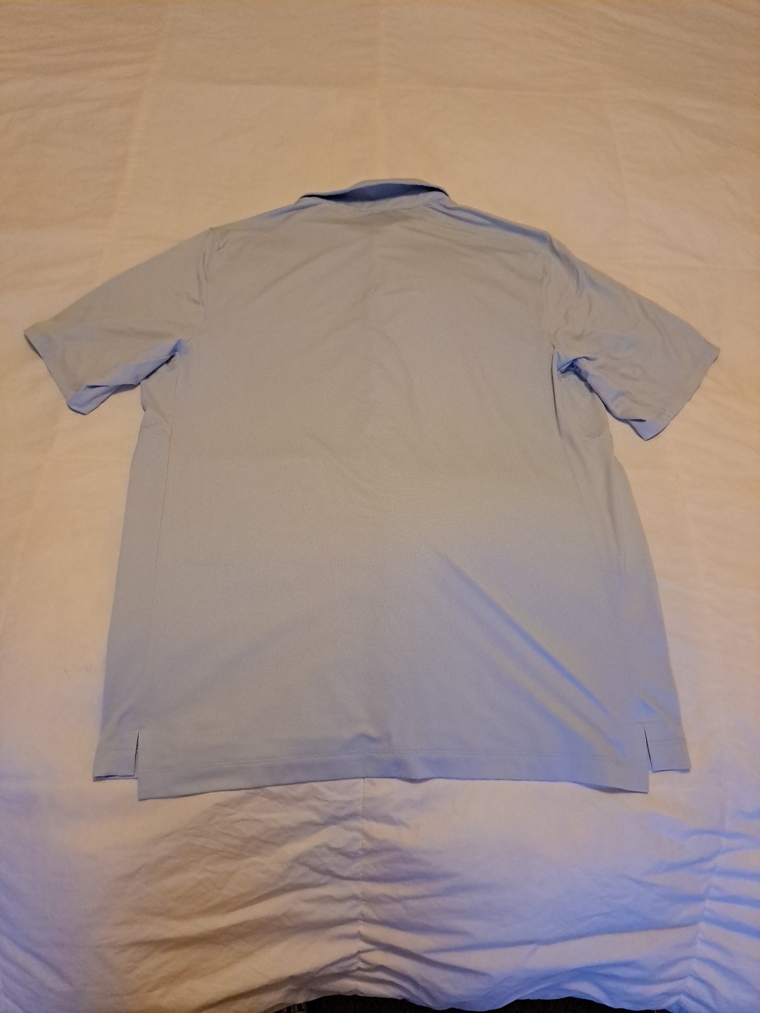 Lululemon Mens Polo Top Light Blue No TagExcellent Condition Returns Accepted