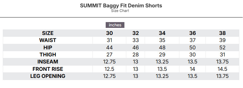 Victorious Men’s Baggy fit Denim Shorts Hip-Hop Loose Wide Leg Jeans DS2099EY