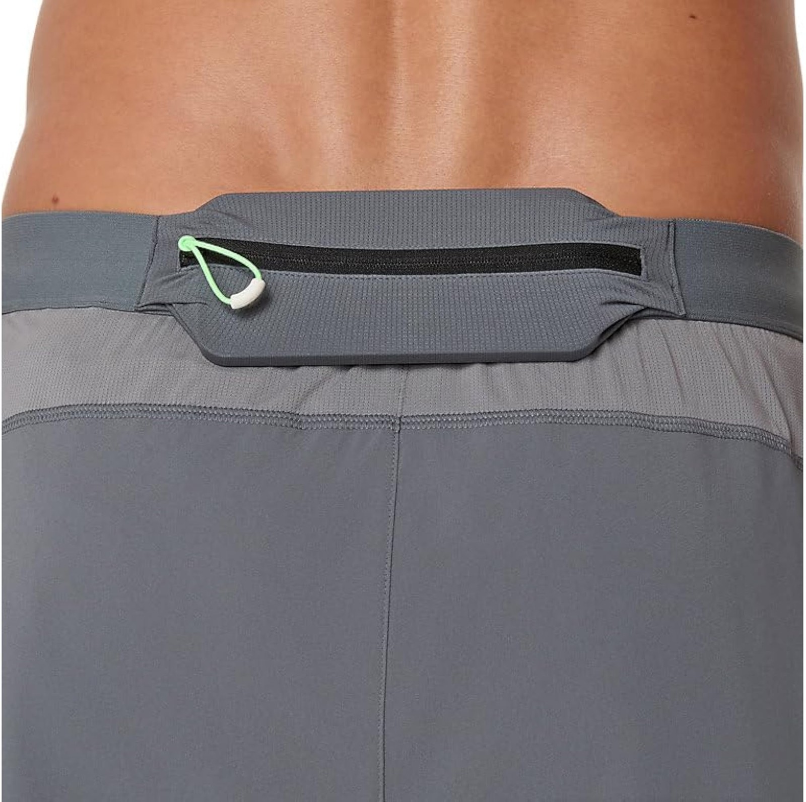 ASICS Men’s Road 5IN Short Running Apparel, L, Clay Grey/Steel Grey/Illuminate G
