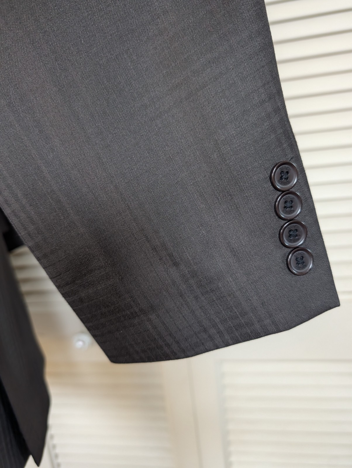 Stacy Adams 2 Piece Suit Mens 40R Pants 34×30 Brown Check 3 Button Front