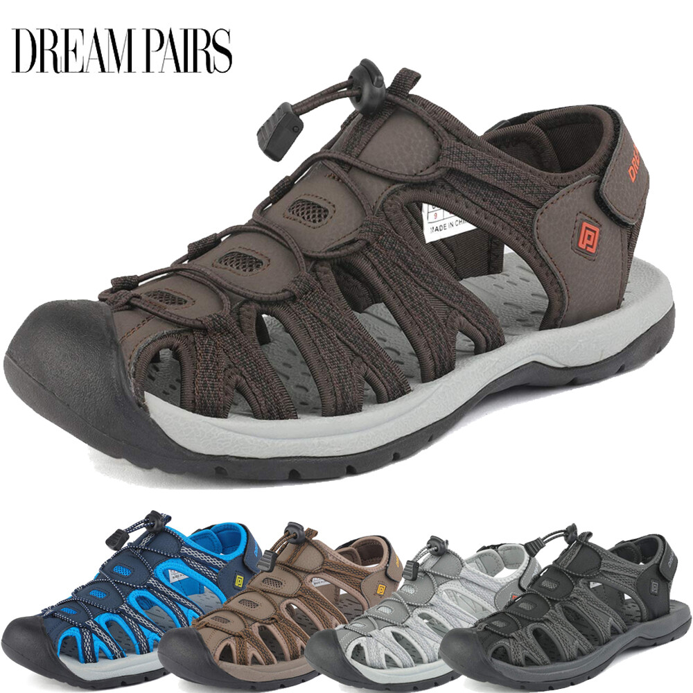 DREAM PAIRS Men Athletic Sandals Fishman Sandals Hiking Outdoor Sports Shoes