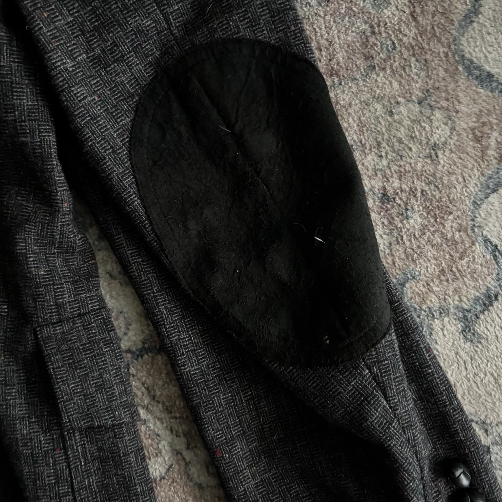 Vintage Pendleton Made In USA 100% Virgin Wool Grey Men’s Blazer Size 44 Long