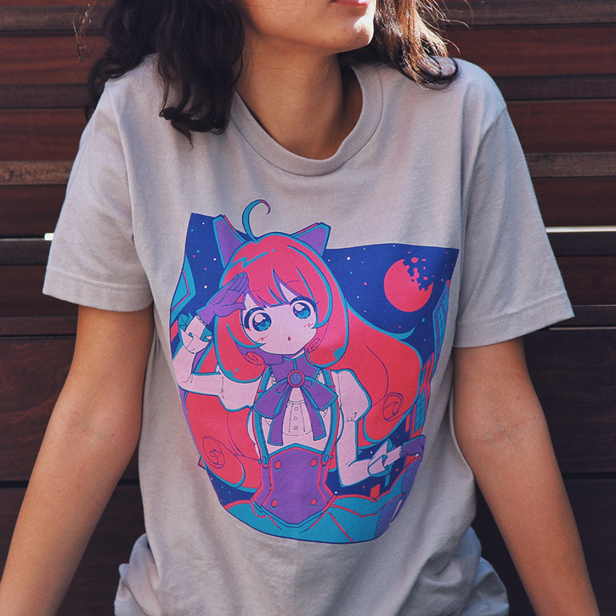 RWBY Penny Polendina – Pop Pop Pop Men’s T-Shirt – UV Glow! – sizes S M L XL XXL