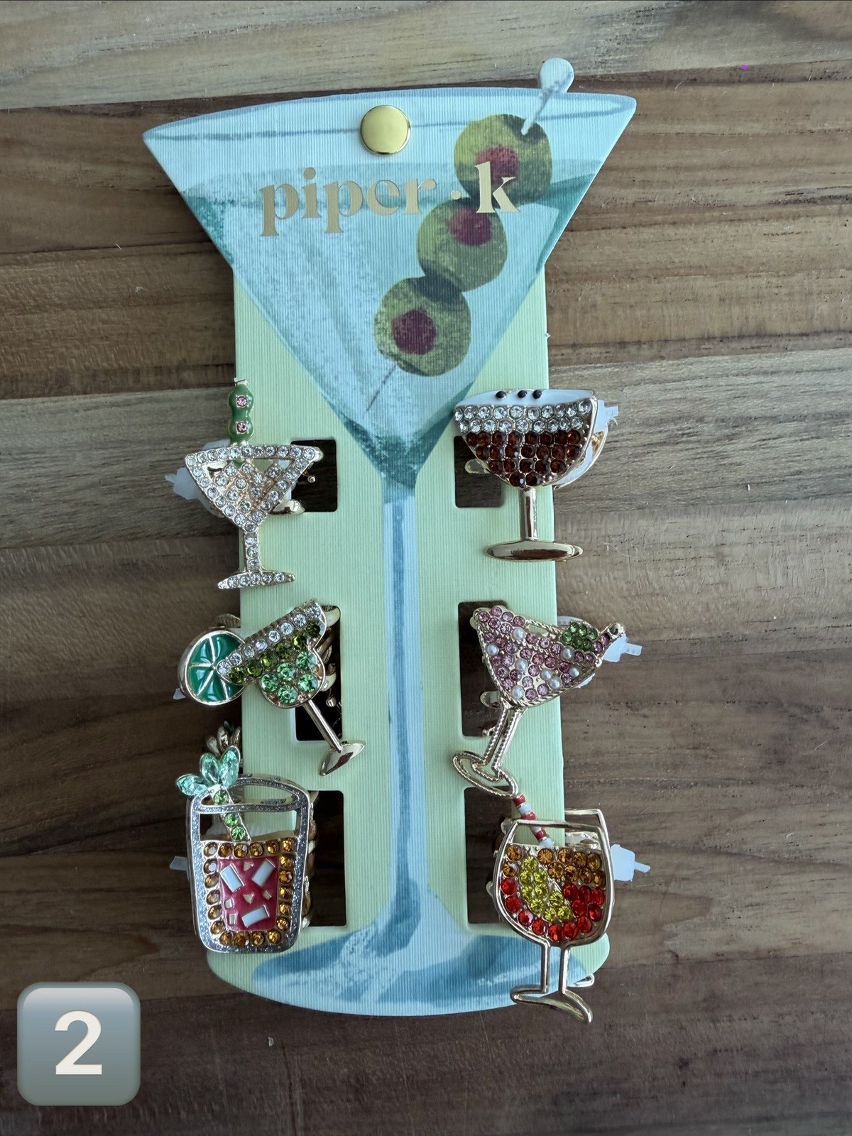 Piper K Gold Metal Hair Clip NEW – YOUR CHOICE – HUGE LOT